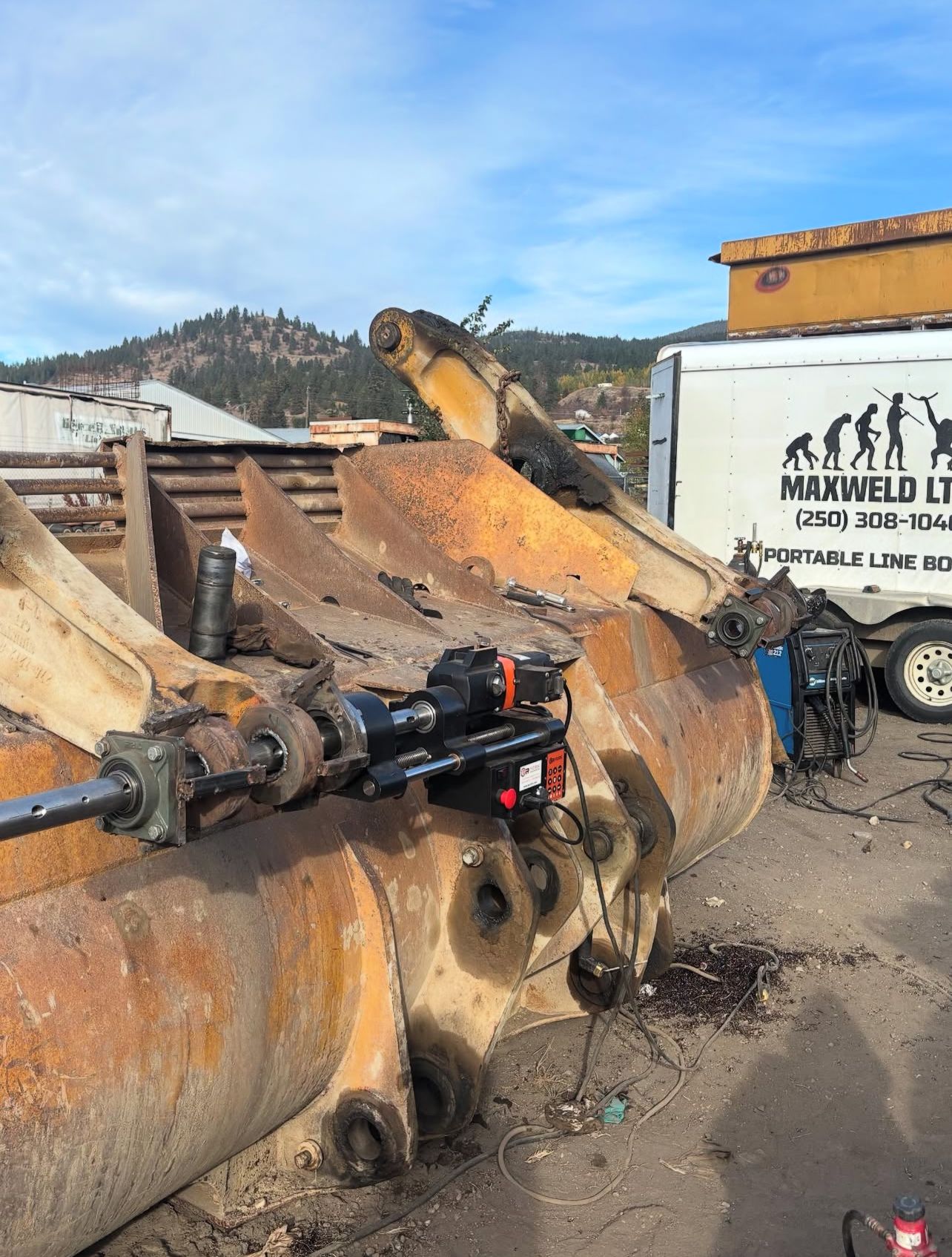 Portable Line Boring